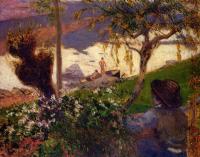 Gauguin, Paul - Breton Boy by the Aven River